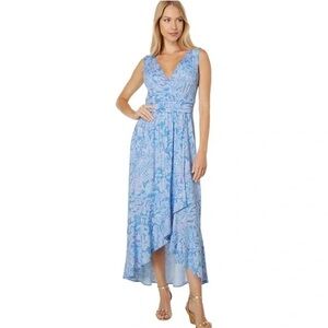 NWOT Lilly Pulitzer Moana Dress. Boca Blue Sea What I Sea. Size XS.